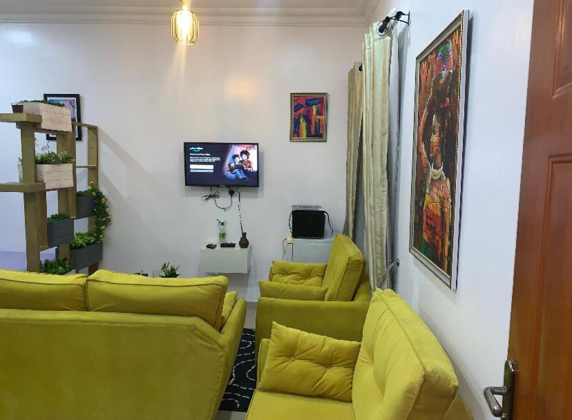 Cozy Studio Unit In Lekki Phase 1 - Kitchen, 24-7 Light, Wifi, Netflix Apartamento Lagos Exterior foto